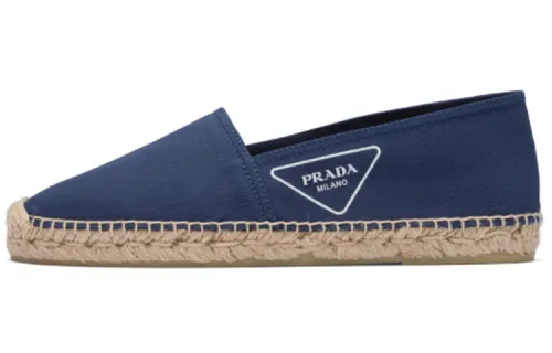 PRADA Espadrille Fisherman Shoes 'Blue' Women's