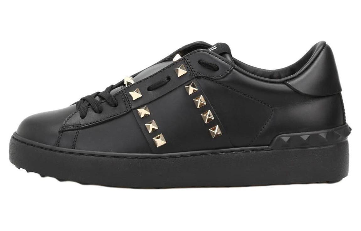 Женские кеды Valentino Rockstud (черные)
