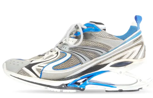 Balenciaga X Pander Low top Sports Casual Shoes Women's Blue