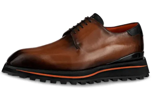LOUIS VUITTON Derby Goncourt Shoes 'Cognac'
