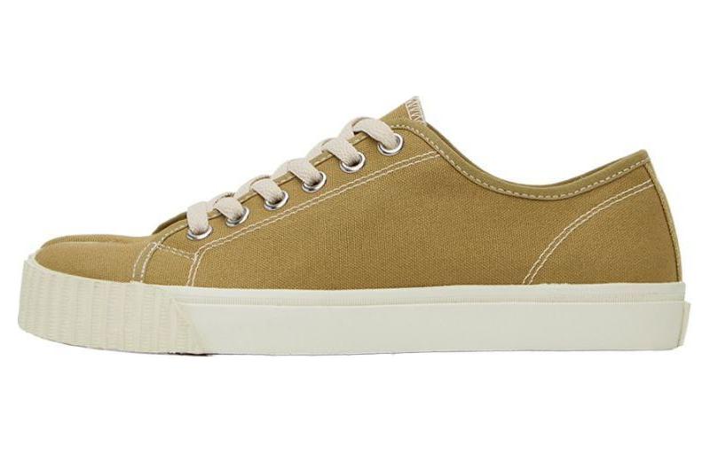Женские кеды Maison Margiela Tabi (желто-зеленый)