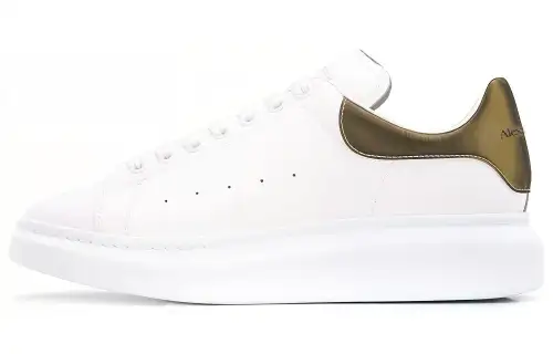 Alexander McQueen Oversized Contrast Metallic 'White'