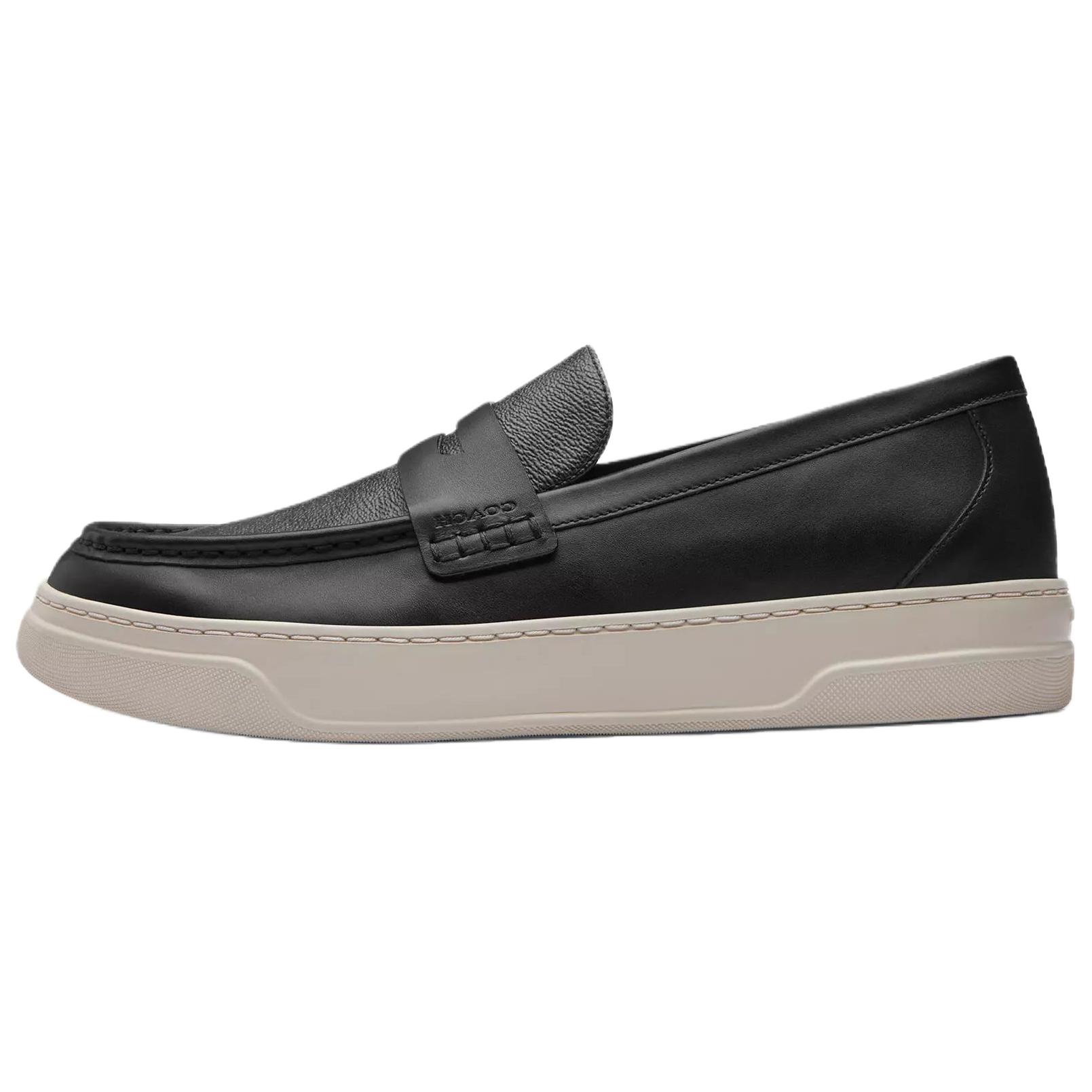 Мужские лоферы COACH Hybrid loafers (черные)