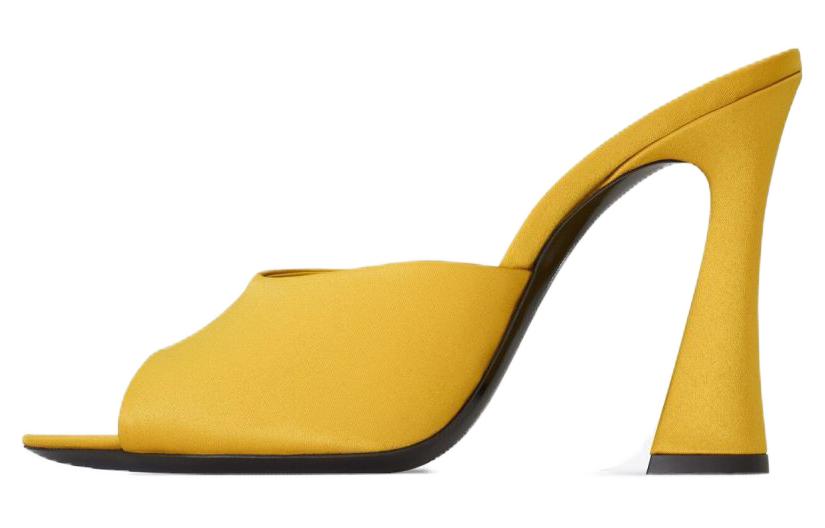 SAINT LAURENT Suite Open Toe Mules Women's