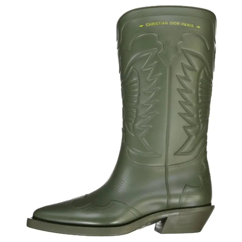 DIOR Ankle Boots 4.5cm Women's Green