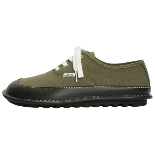 LOEWE Bay Low top Casual Shoes Men's Green
