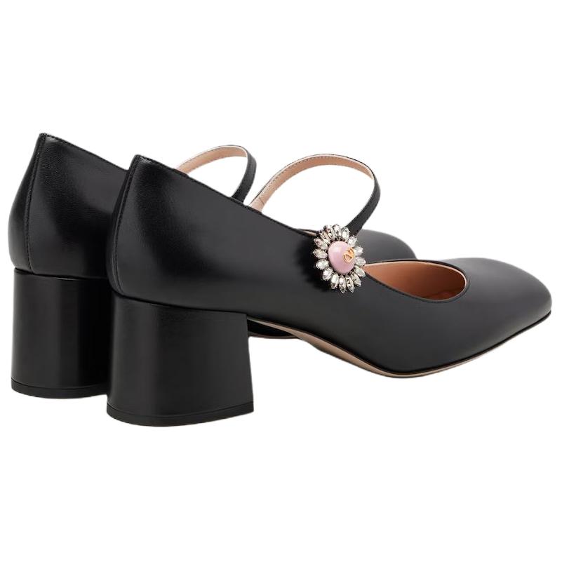 Женские туфли Valentino (черные) — фото 4