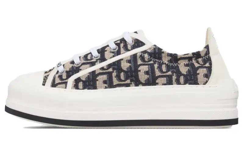 DIOR Women's Walk'n'DIOR Platform 'DIOR Oblique - Deep Blue'