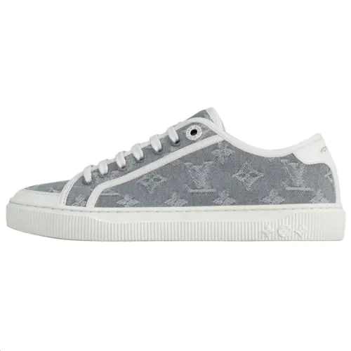 LOUIS VUITTON Lagoon Sneaker 25ss Spring Summer, Cookie Shoes Low top Canvas Shoes Women's Gray