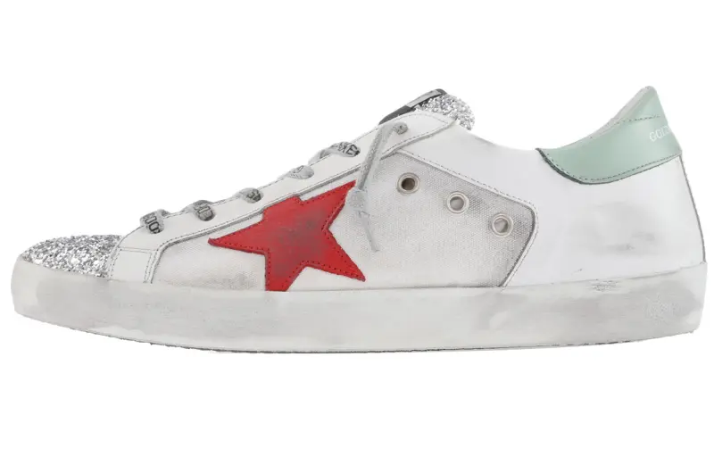 Golden Goose Super Star Low top Skateboard Shoes Women's White