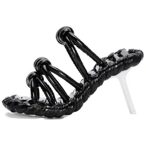 LOEWE Petal Stylish Sandal Women's Black
