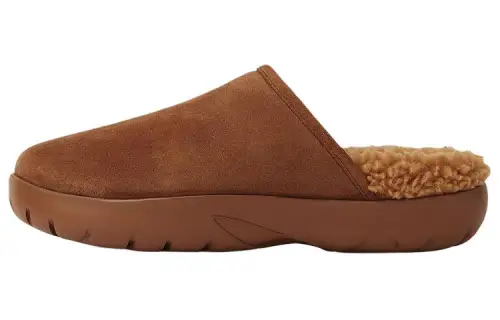 Bottega Veneta Snap Rubber Sole Closed Toe Slippers Women's Brown