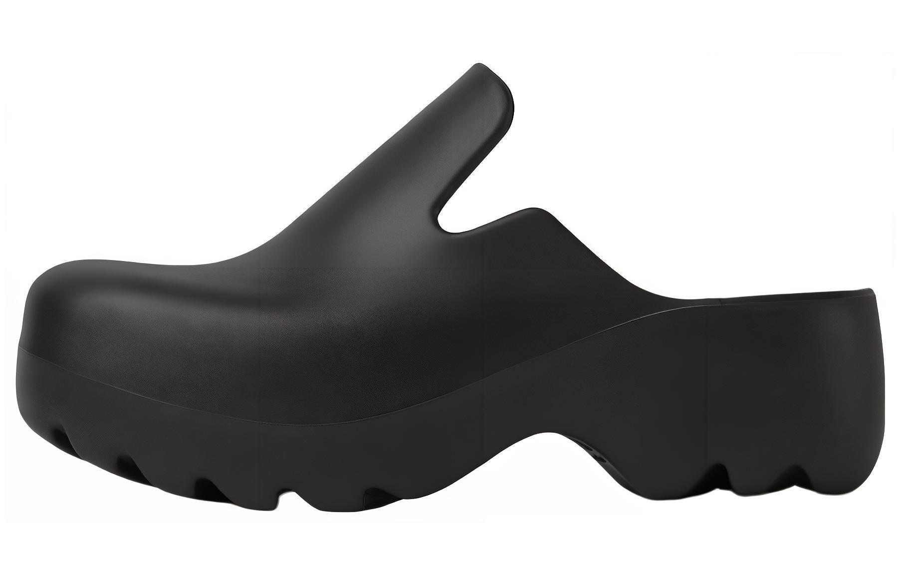 Bottega Veneta Bottega Veneta Flash slip-on round toe slippers for women, black