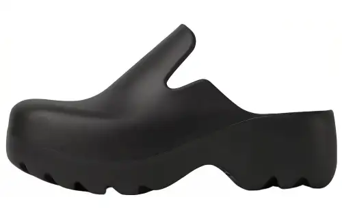 Bottega Veneta Puddle Flash Clog Black Leather