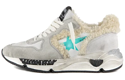 Golden Goose Running Sole Leather Low top Casual Shoes