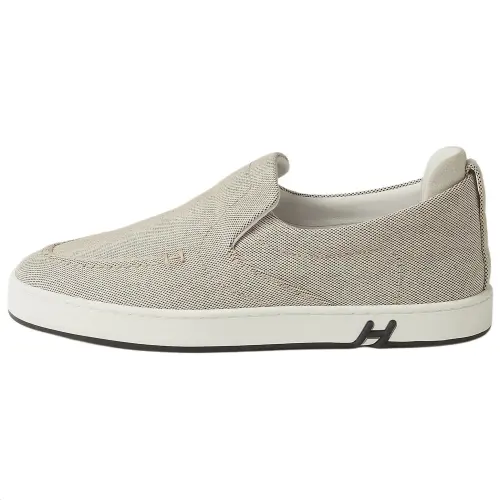 HERMES Kiddy Casual Shoes Women's Gray White