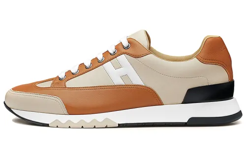 HERMES Trail Low top Casual Shoes Men's Brown