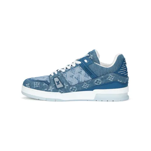 LOUIS VUITTON Trainer Sneakers 'Denim Monogram'