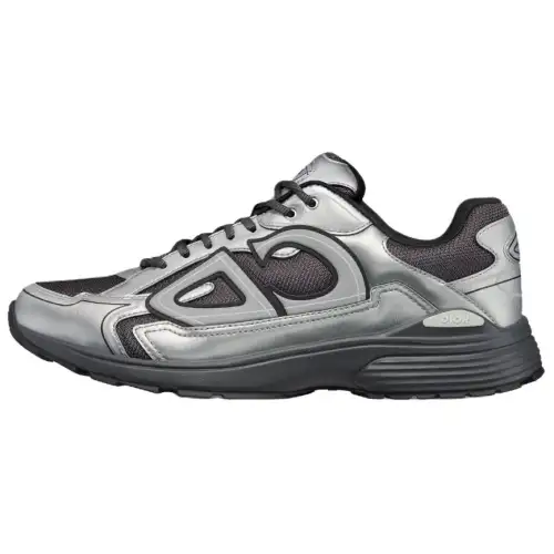 DIOR B30 Countdown Low top Casual Shoes Men's Dark Gray