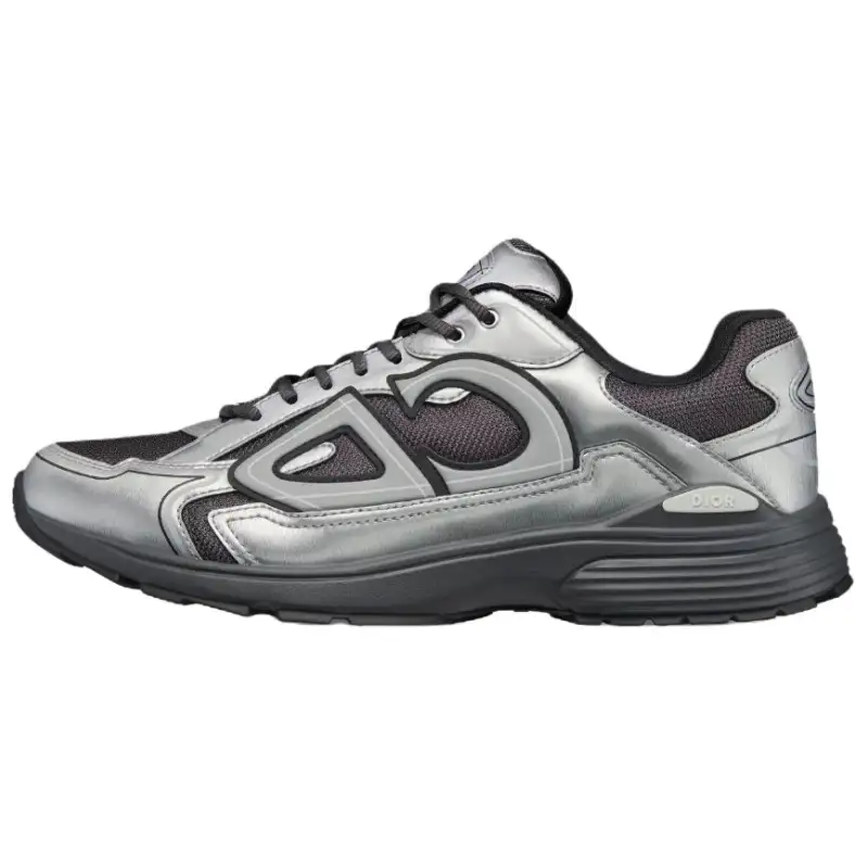 DIOR B30 Countdown Low top Casual Shoes Men's Dark Gray