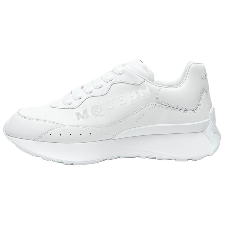 Женские кроссовки Alexander McQueen Sprint Runner (белые)