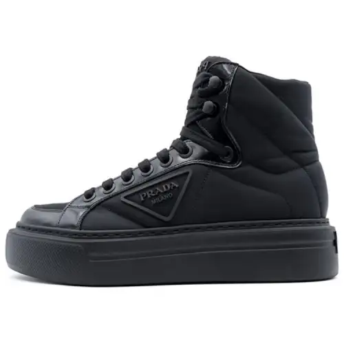 PRADA Casual Skate Shoes Men's Black
