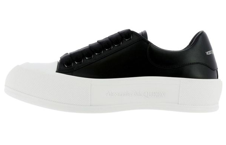 Женские кеды Alexander McQueen Deck (черные)