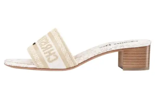 DIOR Dway Odor Resistant Slide Slippers Women's Ecru