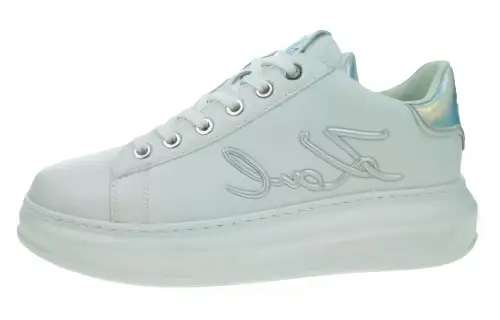 KARL LAGERFELD / Karl Lagerfeld Jeans Abrasion Resistant Low top Skateboard Shoes Women's Green White