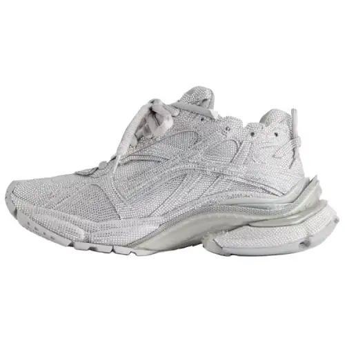 Balenciaga Runner Low top Casual Shoes Women's Silver