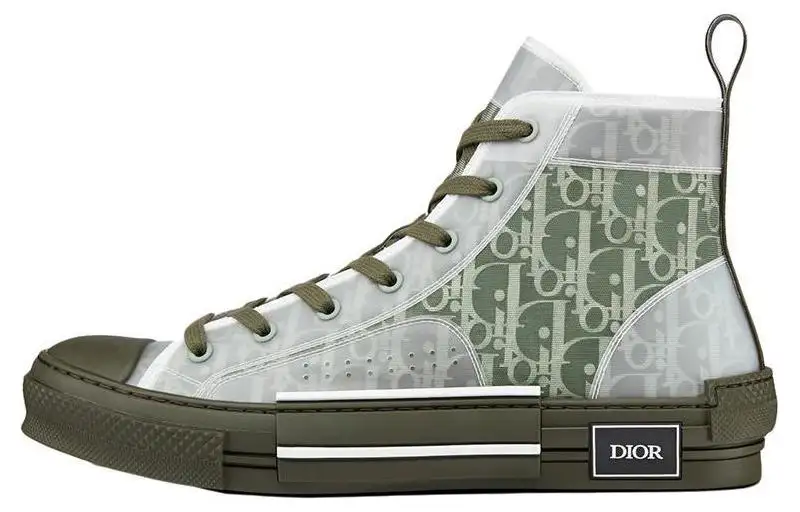 DIOR B23 Olive Oblique Canvas