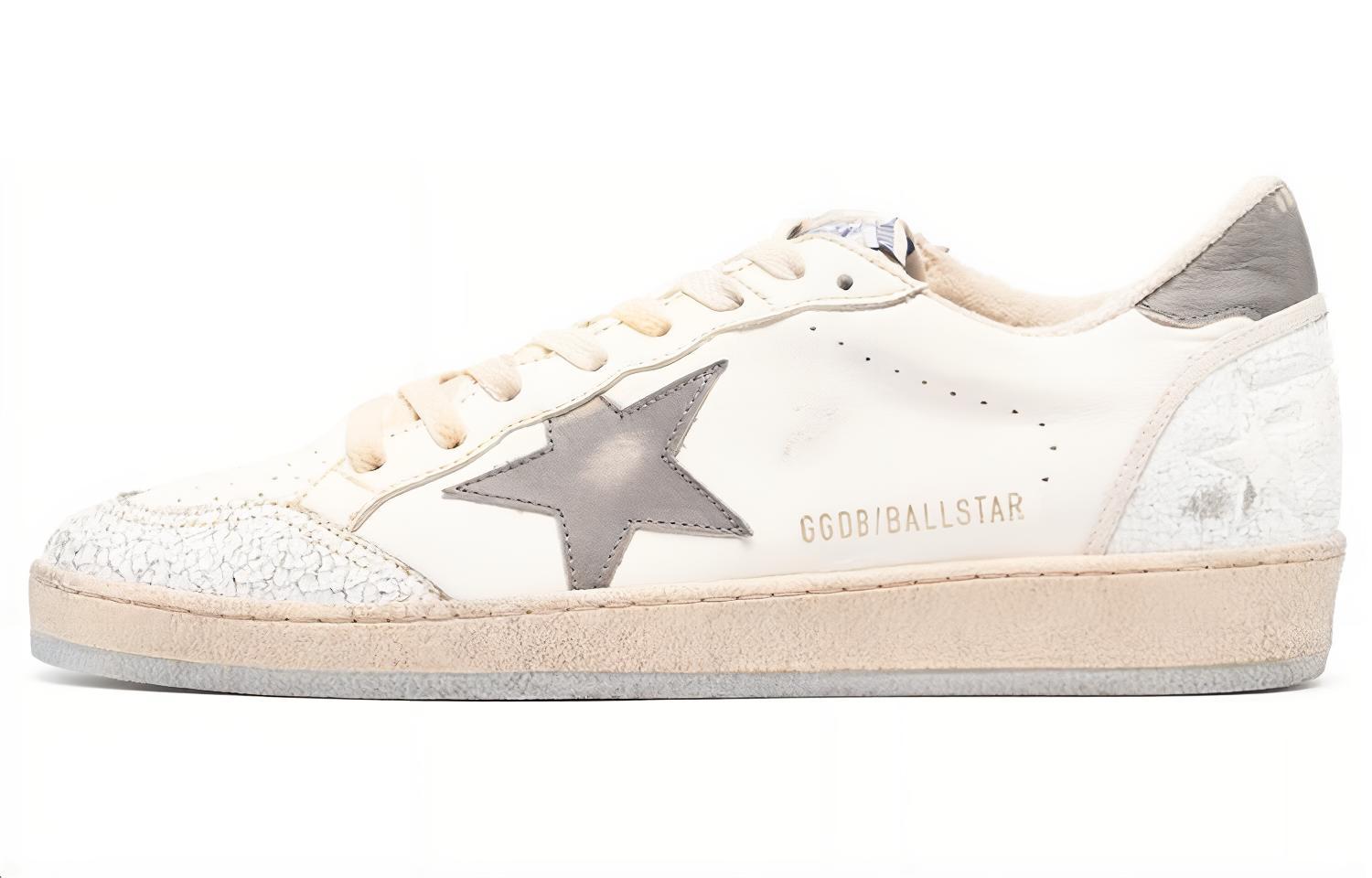 Мужские кеды Golden Goose Ball Star (белые)