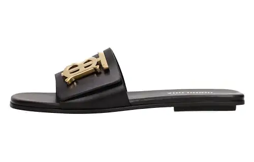 Burberry Slide Slippers Women's Black