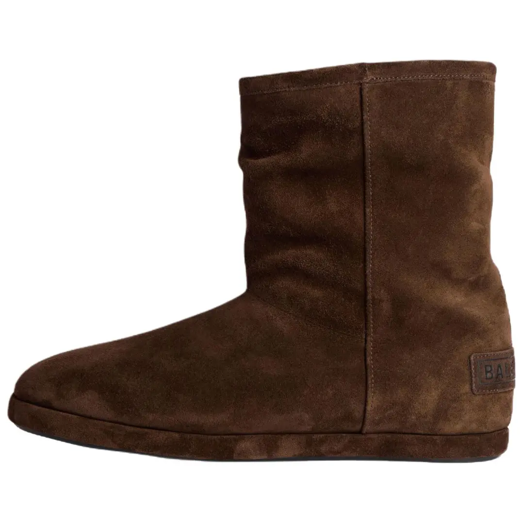 Balenciaga Alaska Soft Short Snow Boots Men's Light Espresso