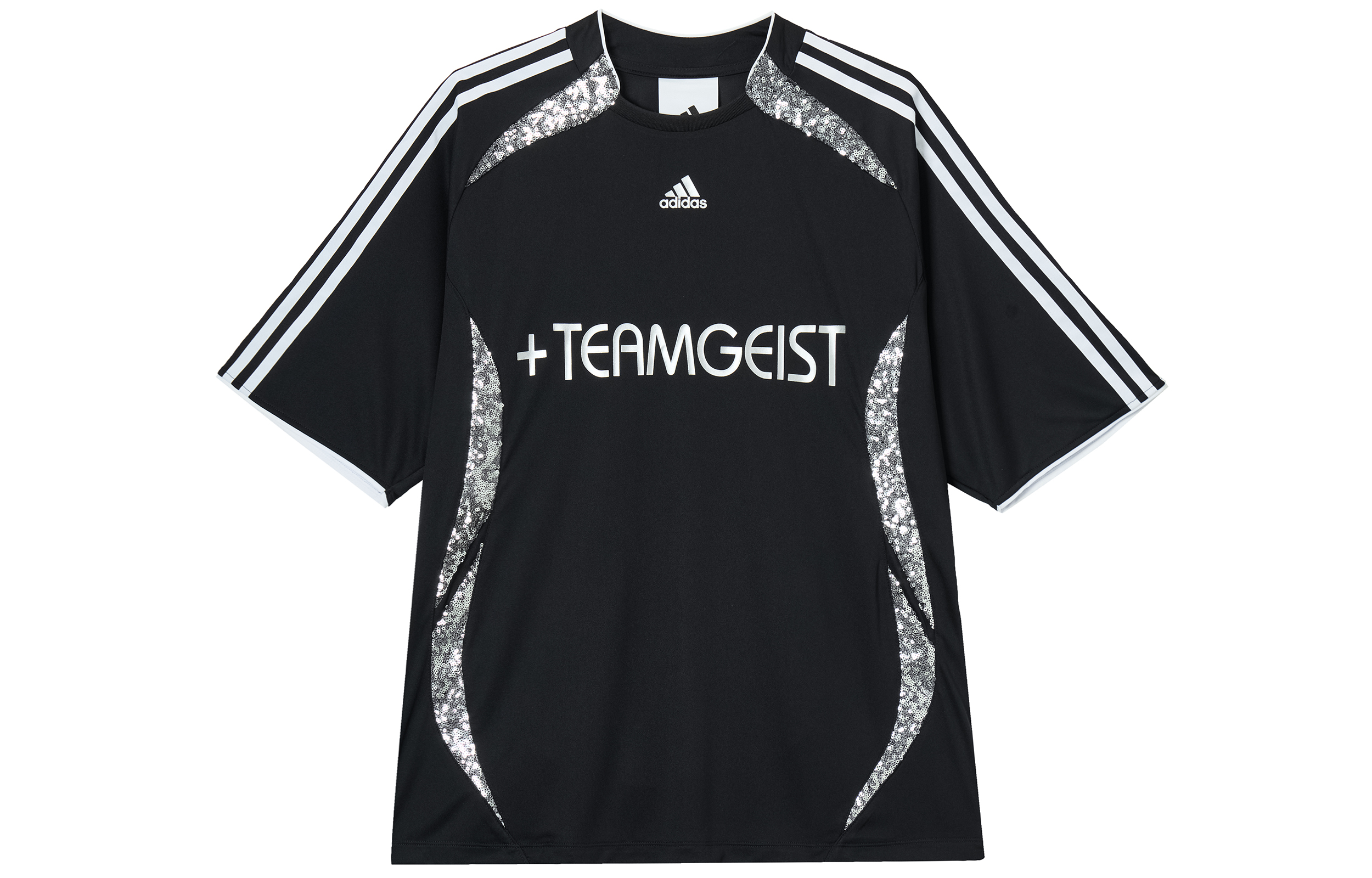 Adidas Teamgeist sequin-embellished jersey