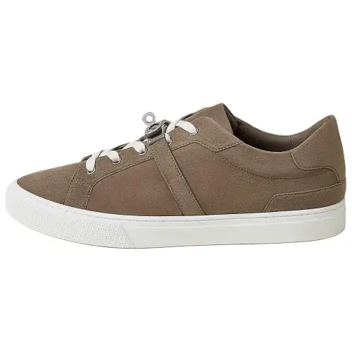 HERMES Day Low top Skateboard Shoes 3cm Men's Beige