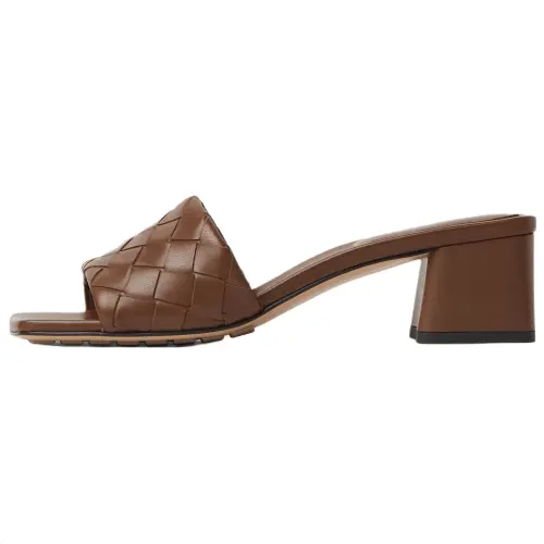 Bottega Veneta Slide Slippers 4.5cm Women's Brown