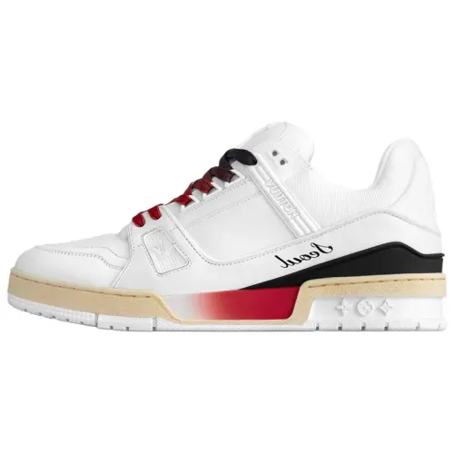 LOUIS VUITTON Trainer Skateboard Shoes Unisex Mismatched Color