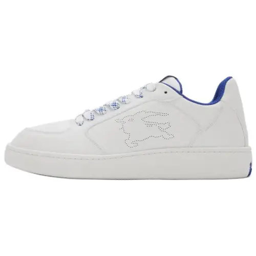 Burberry Low top Skateboard Shoes Men's White
