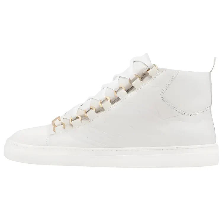 Balenciaga Arena Mid top Skateboard Shoes Women's White