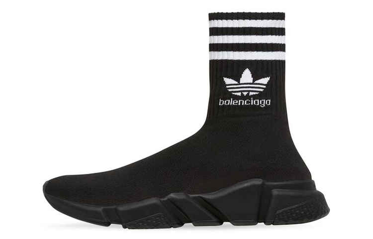 Balenciaga X Adidas Speed Trainer Black Women's