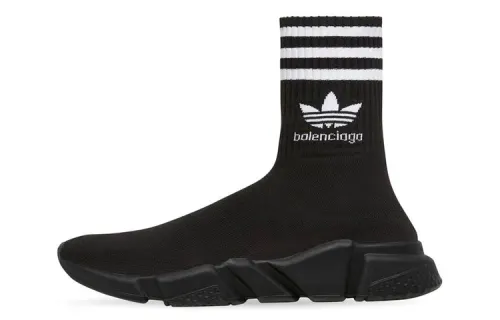 Balenciaga X Adidas Speed Trainer Black Women's
