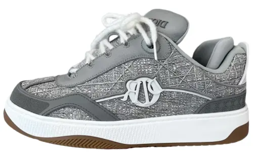 DIOR B9S Low top Skateboard Shoes Men's Gray