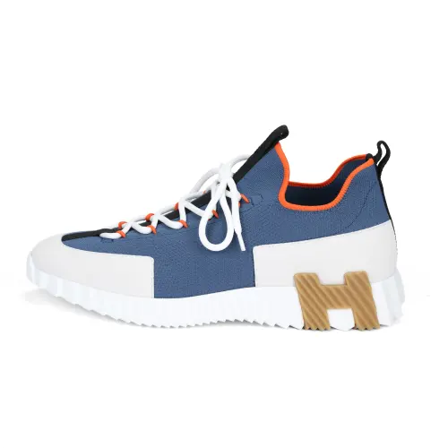HERMES Lift Low top Casual Shoes Men's Blue