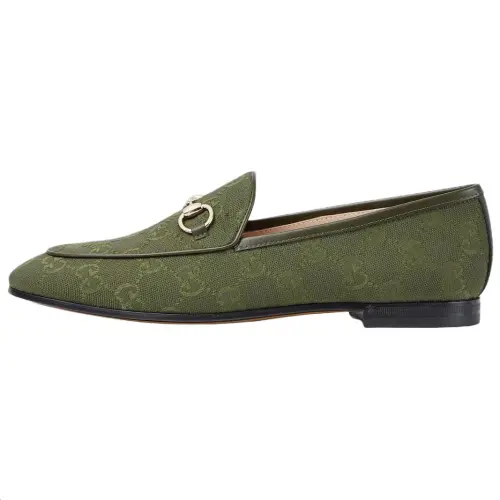 GUCCI Jordaan Casual Shoes Women's Green