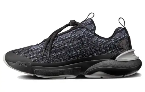 DIOR B24 Black DIOR Oblique Technical Fabric