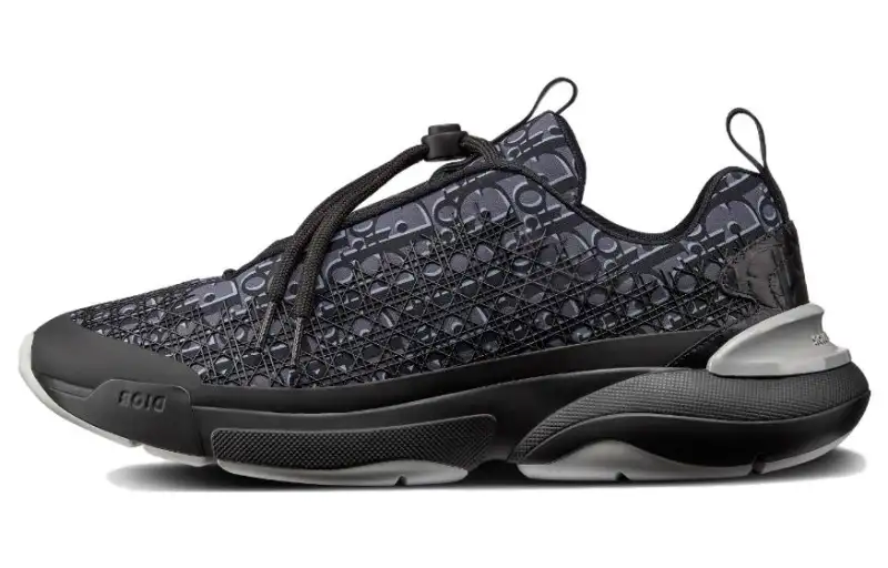 DIOR B24 Black DIOR Oblique Technical Fabric