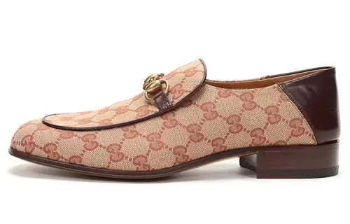 GUCCI Men's Casual Shoes Men's Low Top Khaki