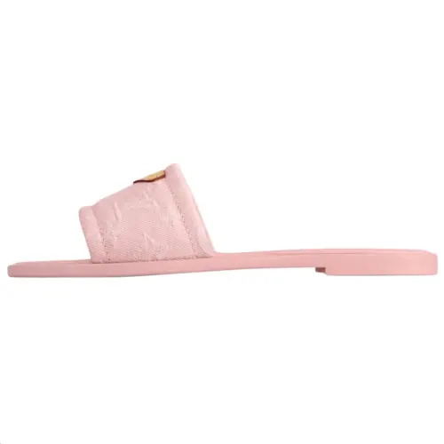 LOUIS VUITTON Lily Slide Slippers Women's Pink