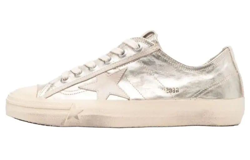 Golden Goose V-Star Leather Sneakers
